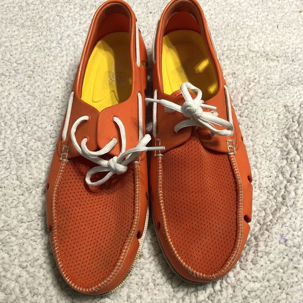 Five Flops Water Beach Boat Shoes Men's size 8-9 ‎ Orange